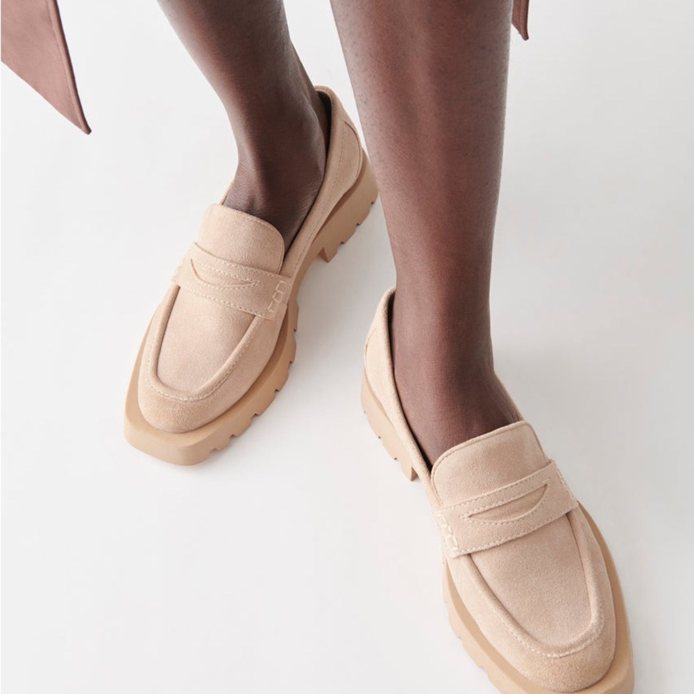 dolce vita • dune suede • Elias • lug sole loafer • size 9 - Picture 6 of 11